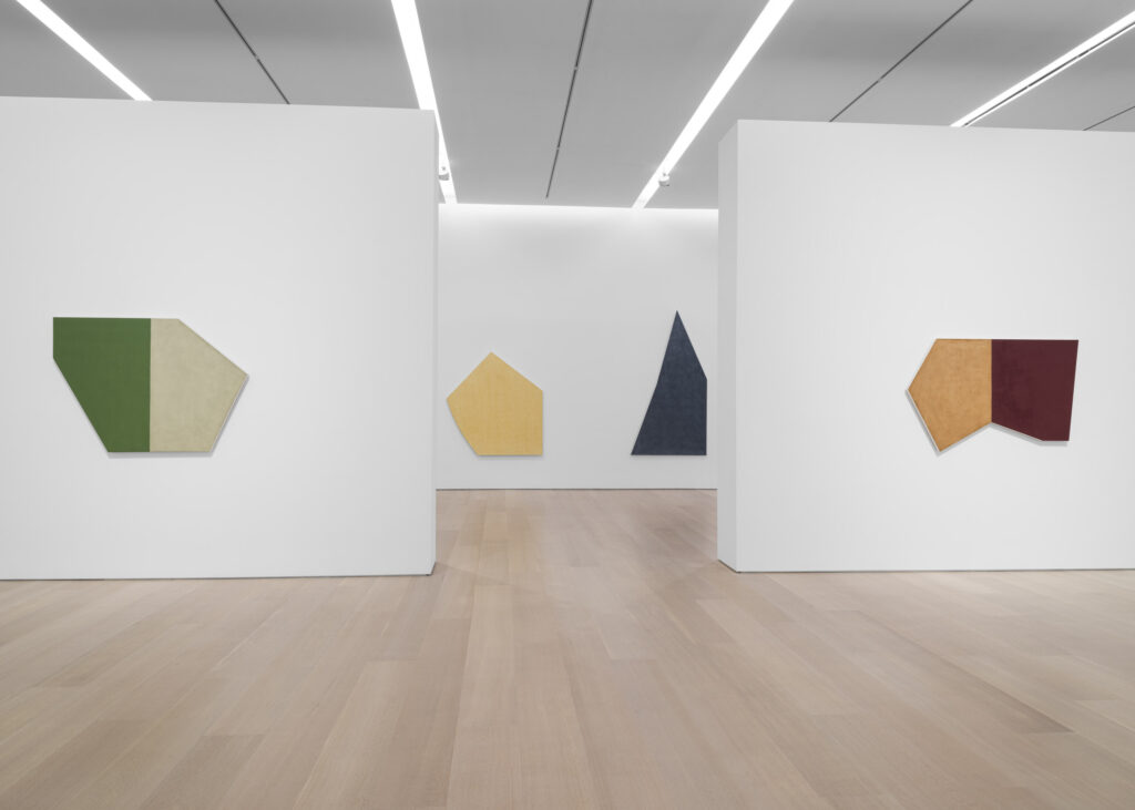 Robert Mangold: Pentagons and Folded Space